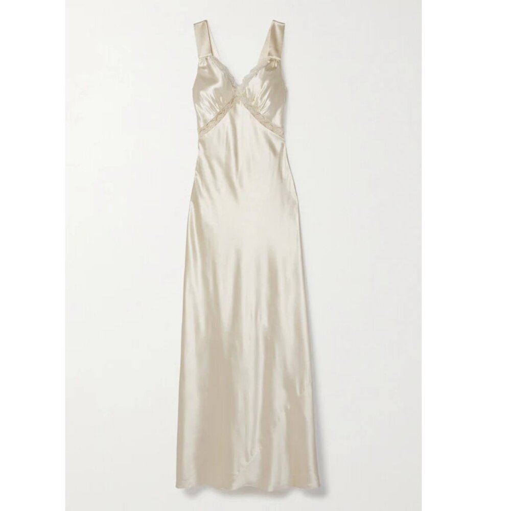 Reformation "Chania" Silk Dress - Sz. M